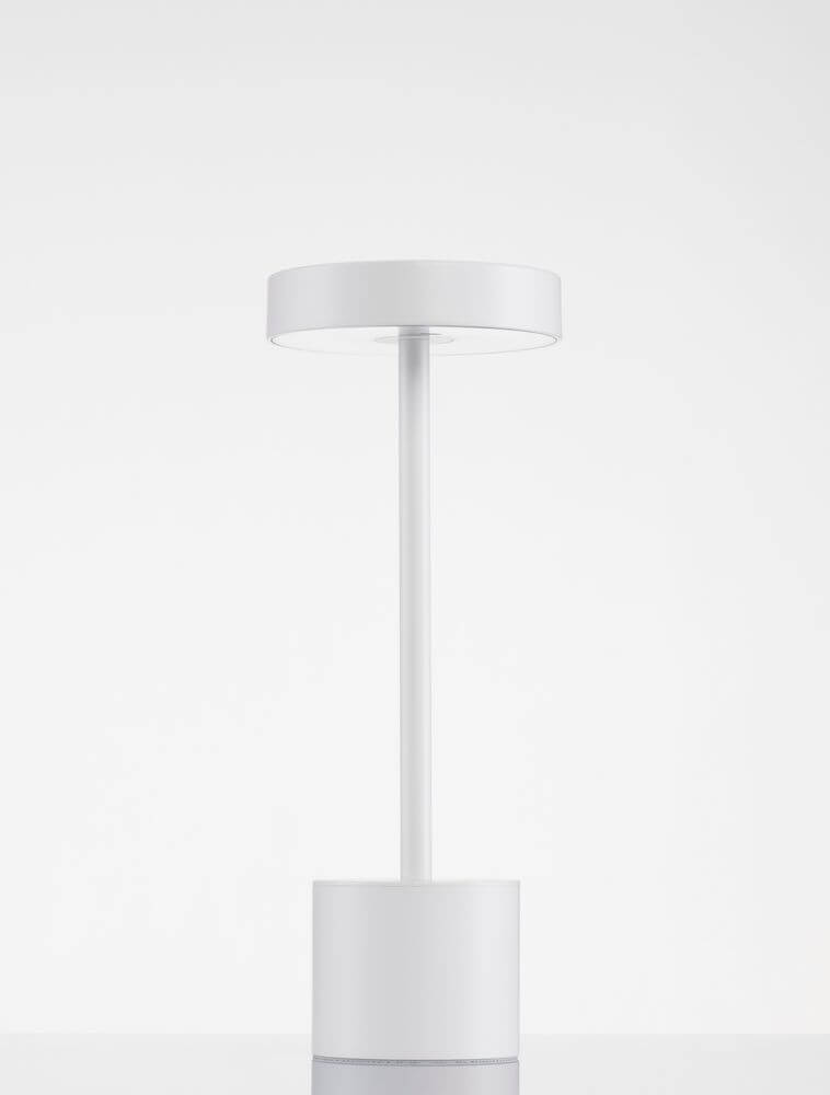 Fumo LED Außentischleuchte 3000K IP54 - elegante Tischlampe aus Aluminium und Acryl