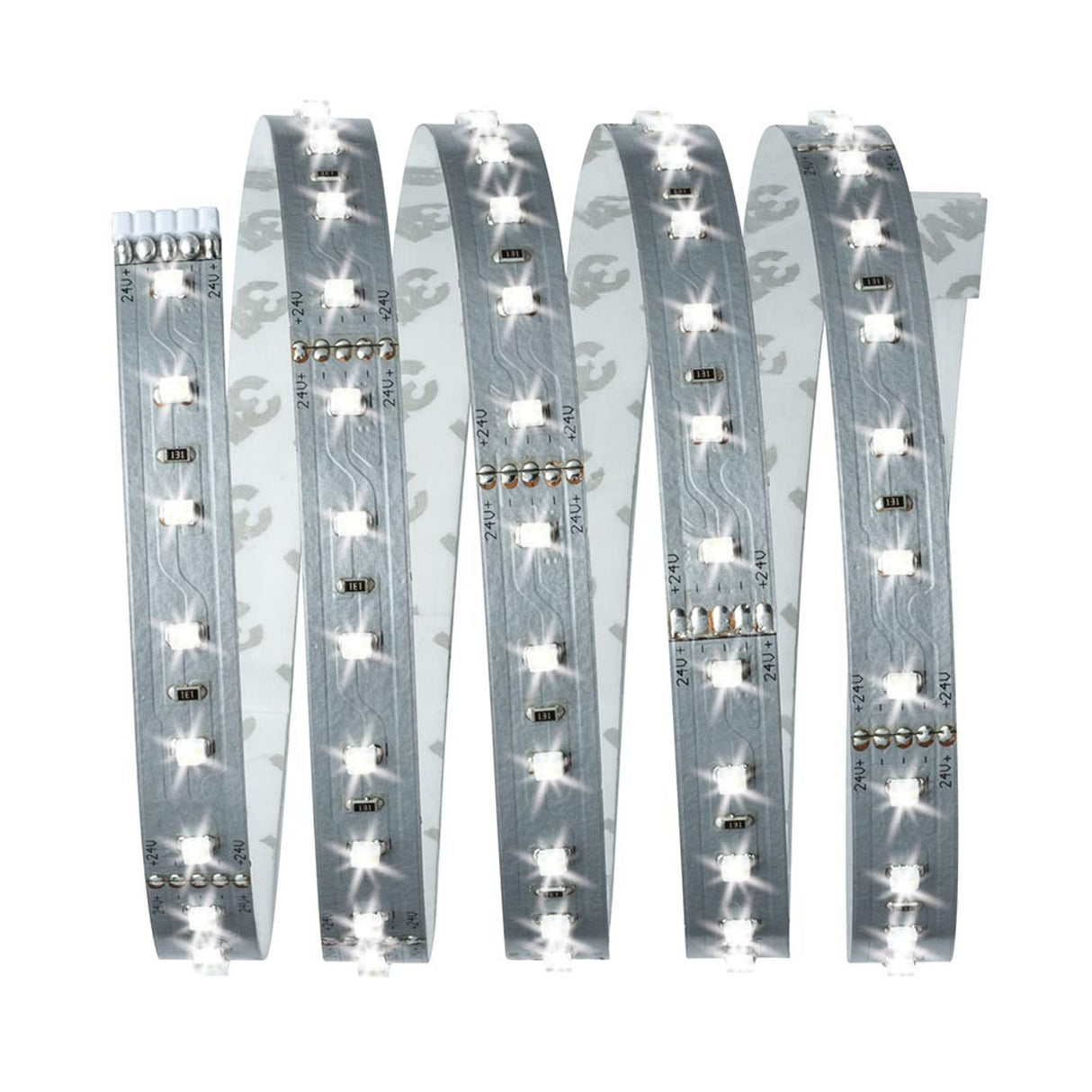 Function MaxLED 500 Basisset 1,5m Tageslichtweiß 8,5W 24V 20VA Silber