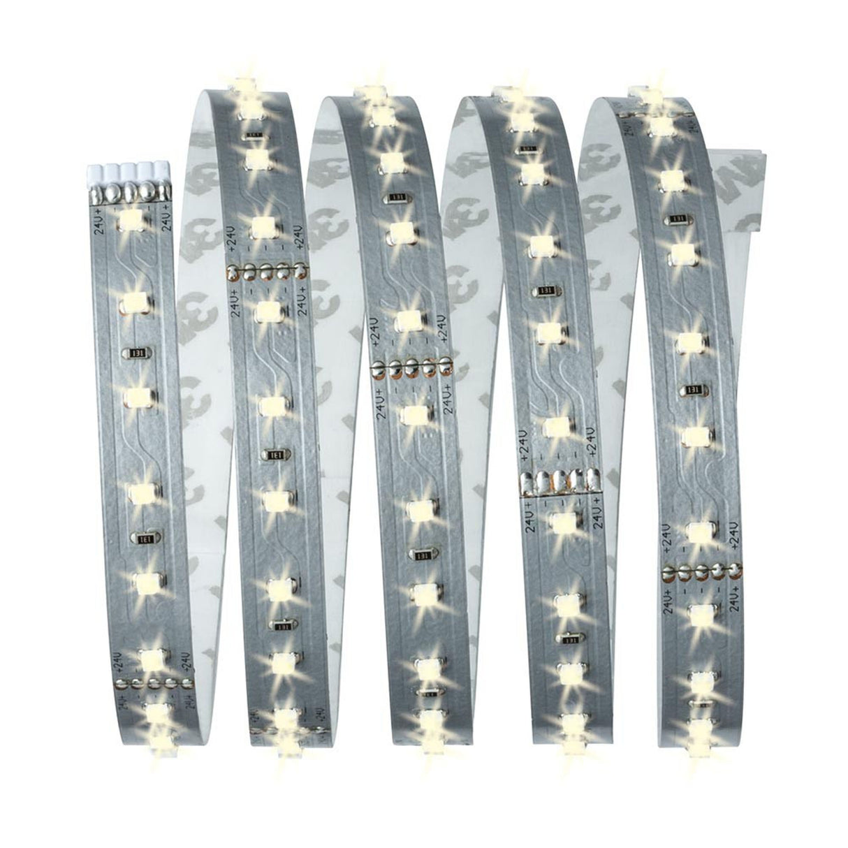 Function MaxLED 500 Basisset 1,5m Warmweiß 10W 24V 20VA Silber