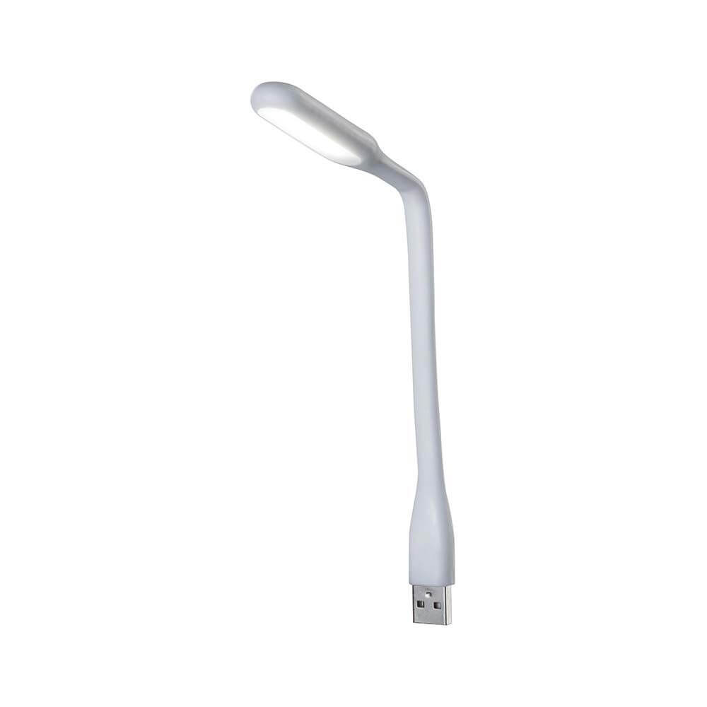 Function USB-Leuchte TB Tageslichtweiß 0,5W 5V Weiß mit flexiblem Arm für optimale Ausleuchtung.