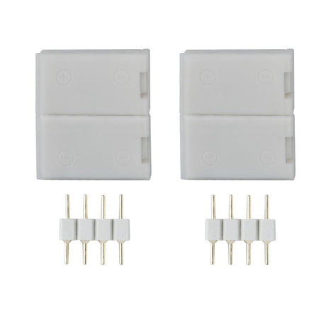 Function YourLED ECO Clip-to-Clip Connector 2er Pack Weiß, weißer LED-Verbinder für YourLED ECO Stripes