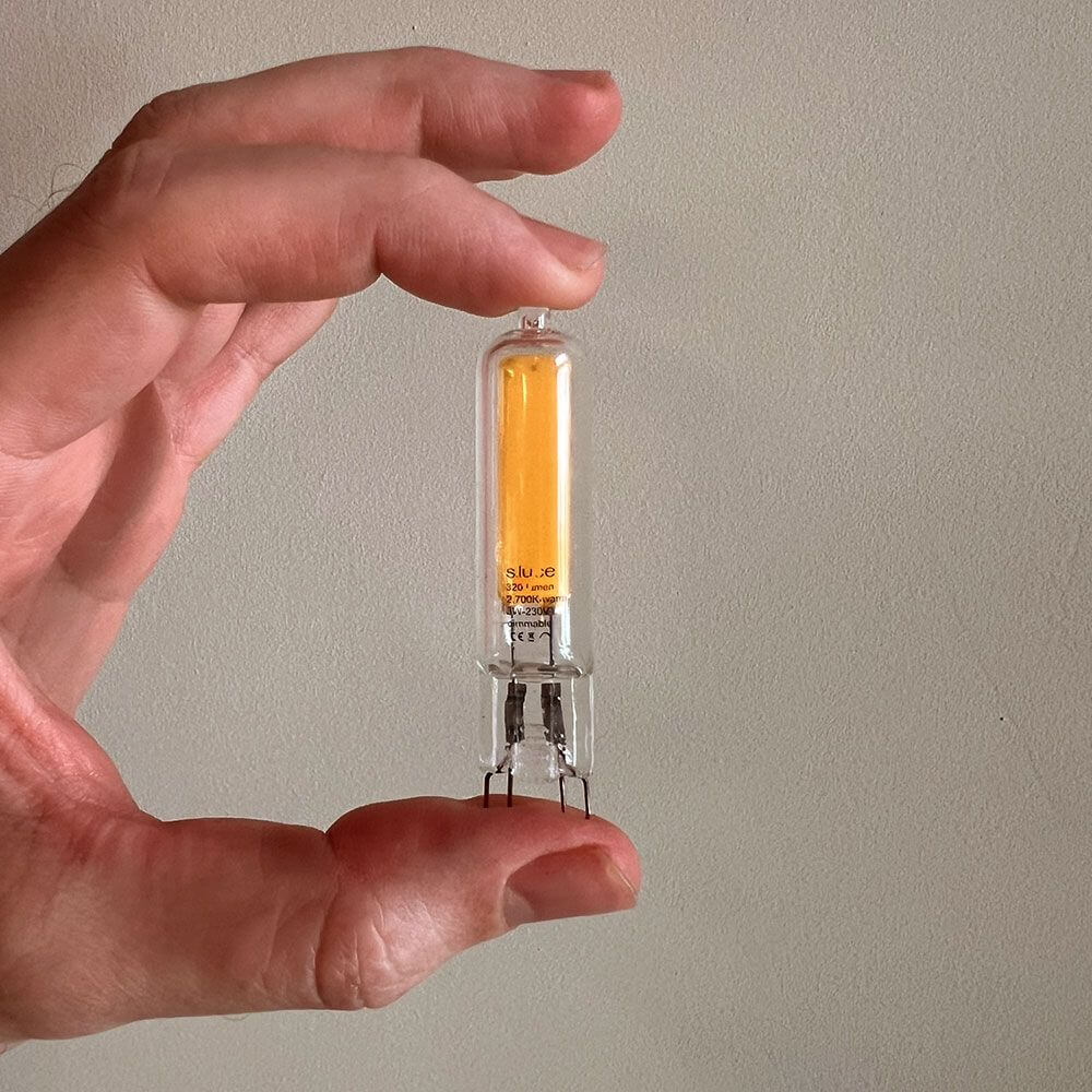 s.luce G9 LED Warm white 2700K 320lm 3W Dimmable CRI 85