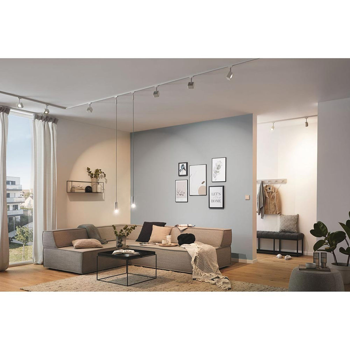 GU10 7W LED Reflektor 4000K Dimmbar Weiß-Matt