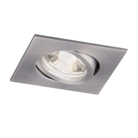 s.luce Foco empotrable GU10 Prim orientable 230V aluminio mate