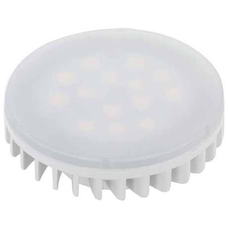 GX53 LED Warmweiß 3000K 550lm 4,9W - energiesparendes Leuchtmittel mit gleichmäßiger Lichtverteilung.