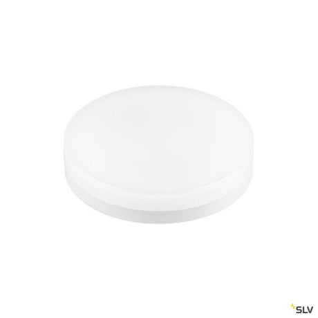 GX53 LED Weiß, Milchig 6W Cri90 4.000K 120° SLV LED Leuchtmittel, dimmbar, 520 Lumen, GX53 Sockel