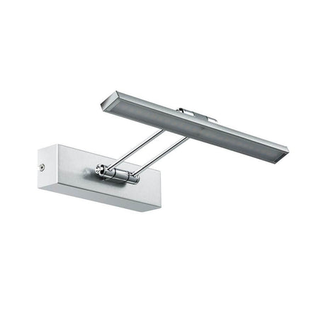 Galeria picture light LED Beam Thirty 5W brushed nickel with adjustable joints for optimal illumination.
