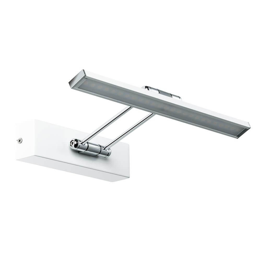 Galeria Bilderleuchte LED Beam Thirty 5W Weiß mit verstellbarem Gelenk für optimale Ausleuchtung von Kunstwerken.