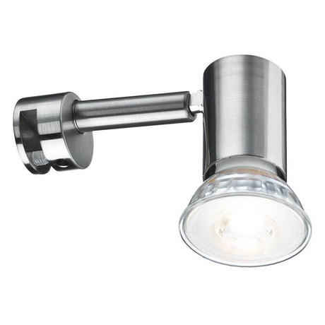 Galeria mirror light LED Simplo 1x5.3W GU10 with adjustable spotlight head and energy-saving LED technology.