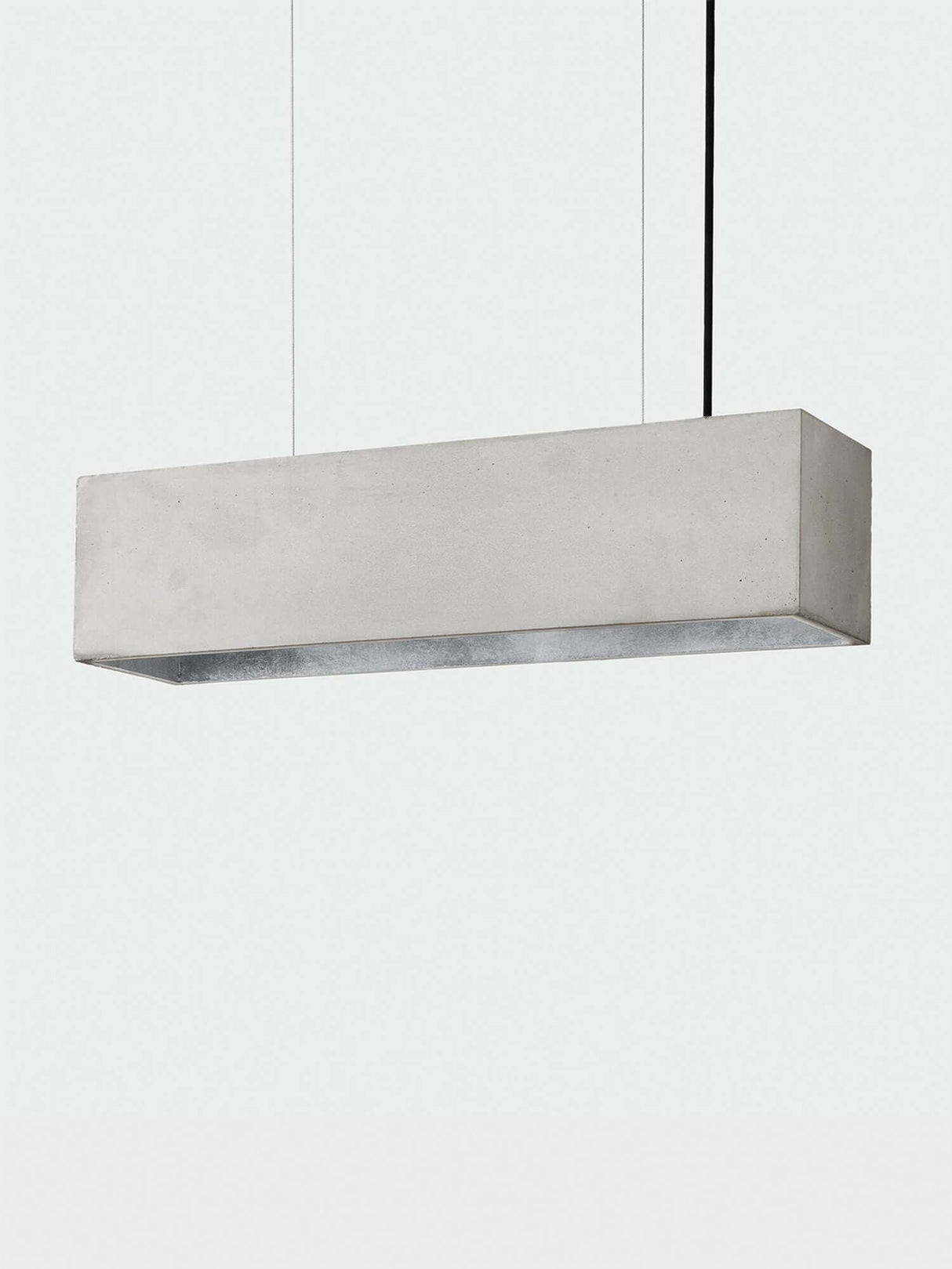 Gantlights B4 LED-Pendelleuchte Beton 56cm dimmbar in minimalistischer Betonoptik