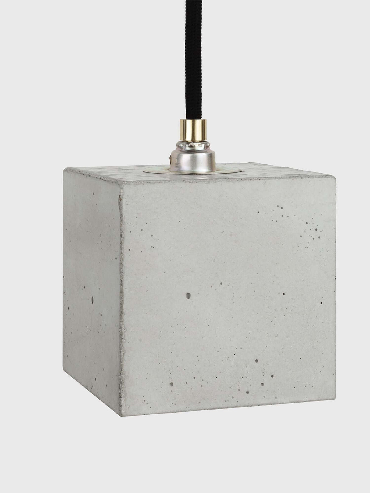 Gantlights B6 Hängelampe Beton, minimalistische Pendelleuchte aus handgefertigtem Beton, stilvolles Design.