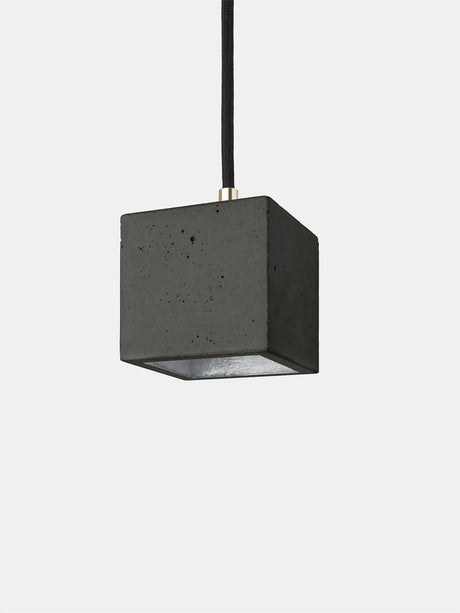 Gantlights B6 Hängelampe Beton, minimalistische Pendelleuchte aus Beton, ideal für moderne Wohnkonzepte.