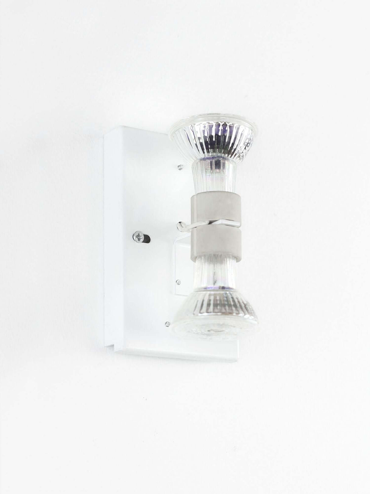 Gantlights B8 Beton Wandlampe rechteckig Up & Down minimalistische Beton-Wandleuchte mit goldener Innenbeschichtung, handgefertigt, warmes Up-Down-Licht