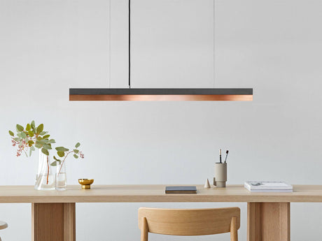 Lampada a sospensione Gantlights C2 LED dimmerabile in cemento
