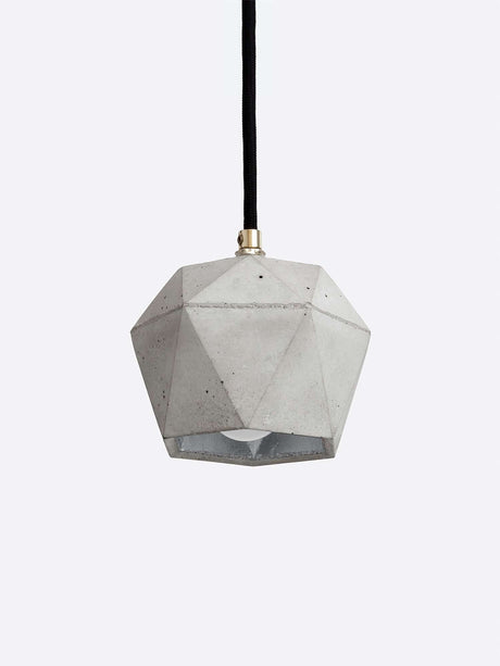 Gantlights T2 Hängelampe Beton dimmbar in minimalistischer, geometrischer Form aus handgegossenem Beton.