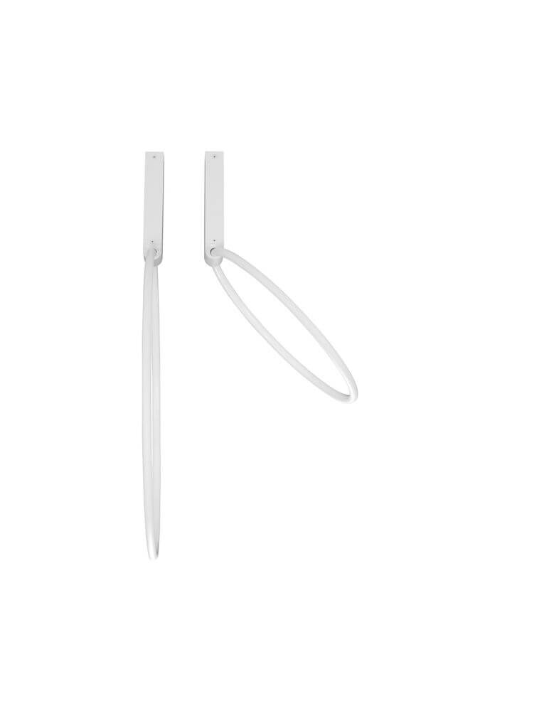 Garve LED Deckenleuchte 2-flammig Ø 60cm 3000K, moderne Deckenlampe in elegantem Design.