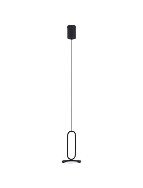 GEA -LED -riipuslamppu Ø 13cm 3000K katos korkea musta