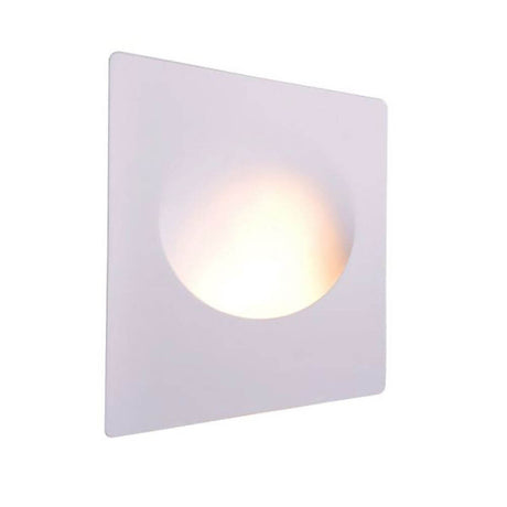 Gips-Einbaustrahler rechteckig 25 x 21cm Streichbar mit akzentuiertem Lichtdesign