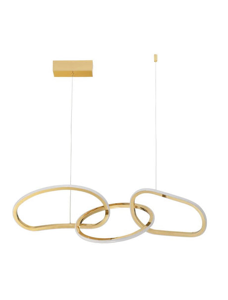 Girish LED Pendelleuchte 3-flammig 3000K Gold