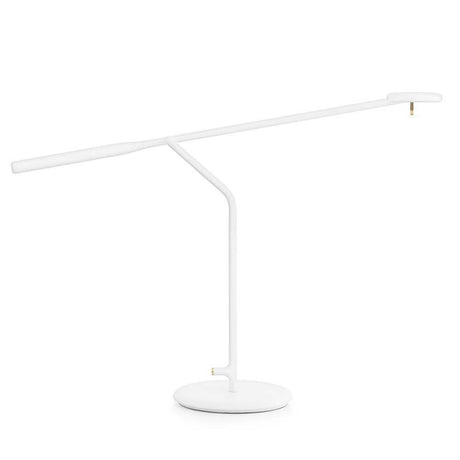 Grazile LED Tischleuchte Flow 5W, 2800-3200K Weiß – elegante, modulare Lampe mit flexiblem Design.