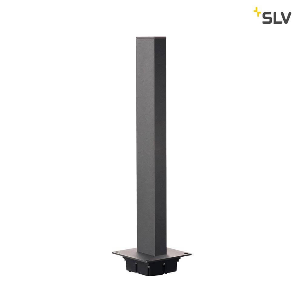 H-Pol Wege- & Standleuchte Einflammig LED 3000K Anthrazit 66cm für den Außenbereich.