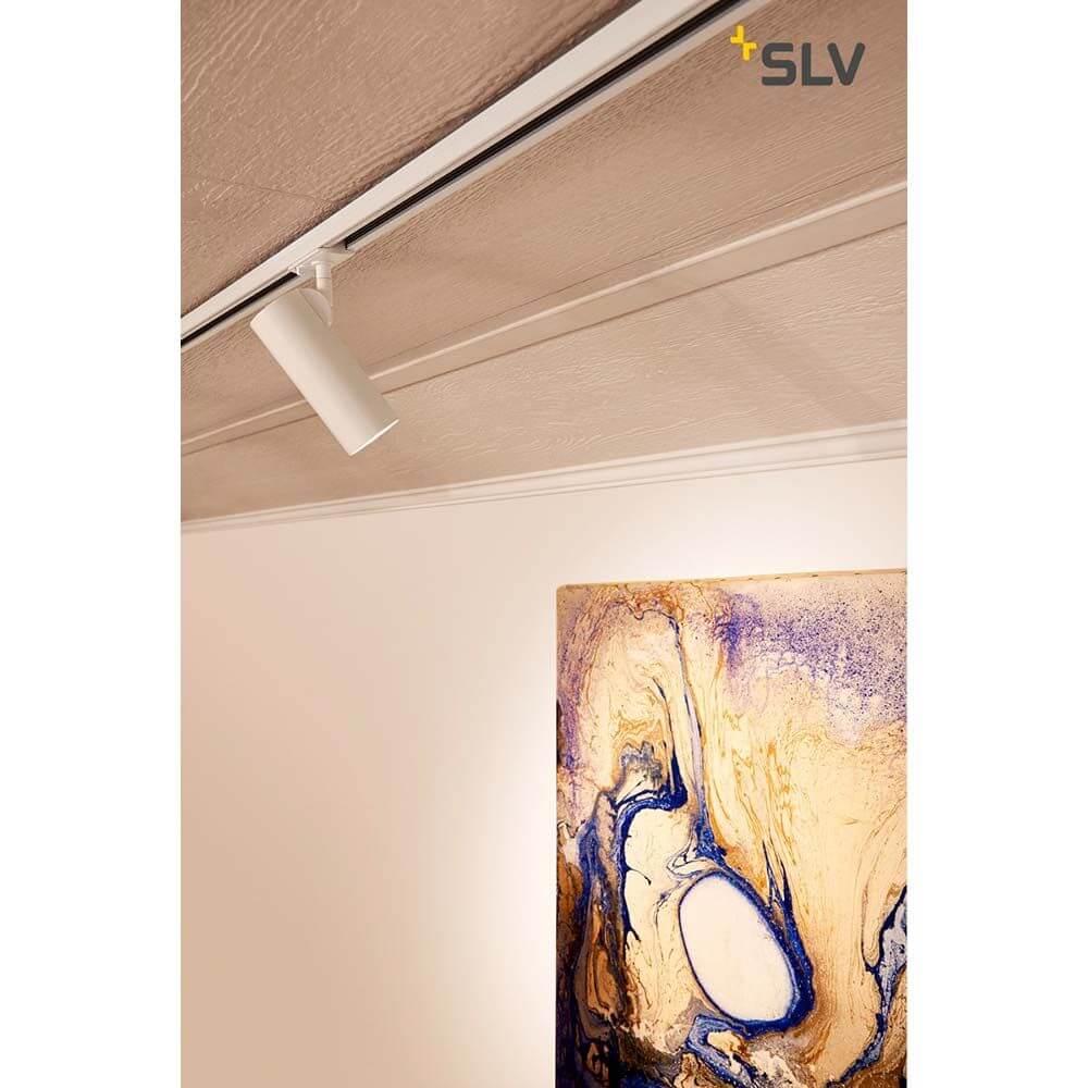 Helia 50 LED Strahler für 1Phasen-Stromschiene 3000K Weiß 35°