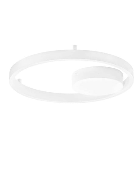 Hedra Deckenleuchte 2-flammig Ø 40cm 3000K weiße runde LED-Deckenleuchte, modernes Design
