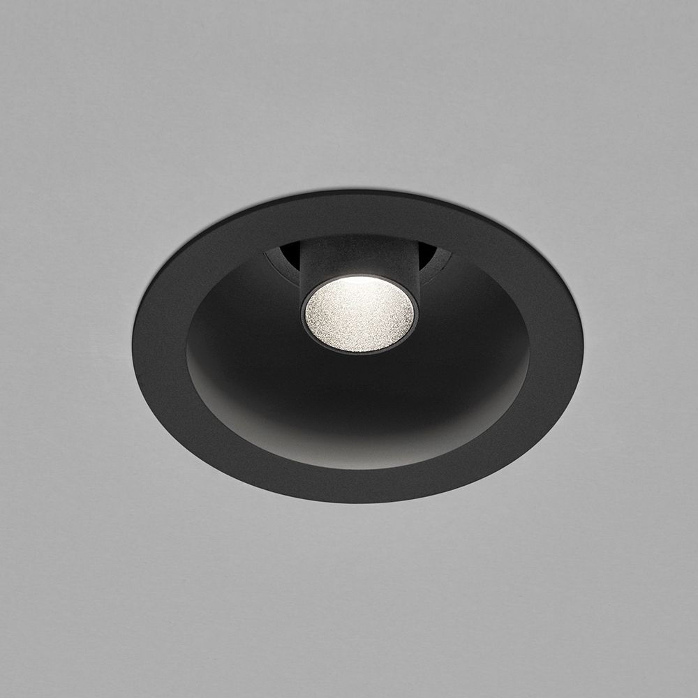 LED Deckeneinbauleuchte Run Schwarz