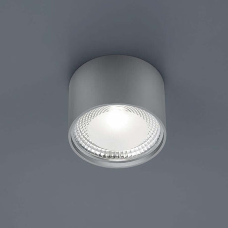 LED Deckenlampe Kari Nickel-Matt für stimmungsvolle Beleuchtung in Wohn- und Arbeitsräumen.