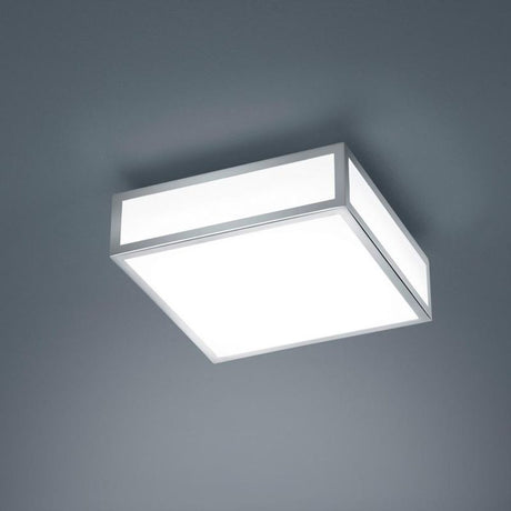 LED Lampe de plafond pour salle de bains Zelo 960 lm IP44 au design moderne avec surface en acrylique satiné.