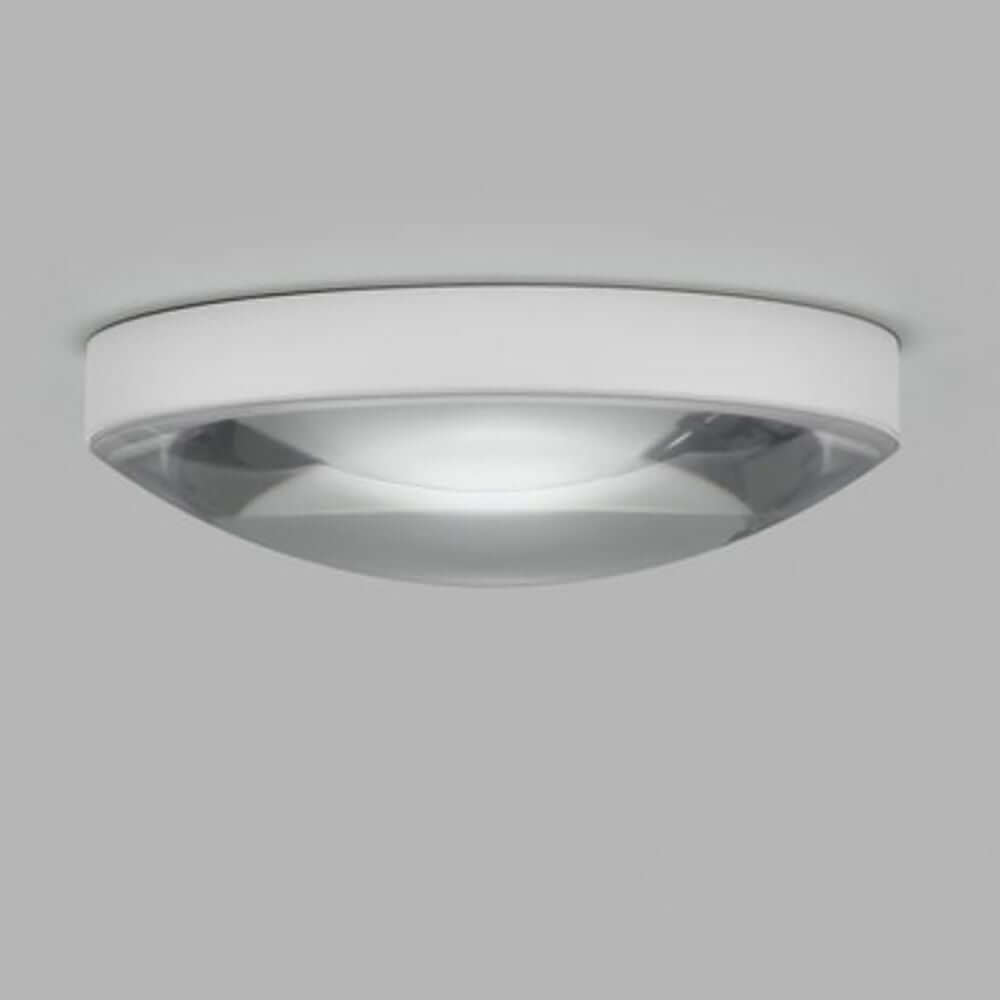 LED Decken-Einbauleuchte Lug Dimmbar 1616lm Weiß - moderne Einbauleuchte mit Glaslinse für besondere Lichteffekte.
