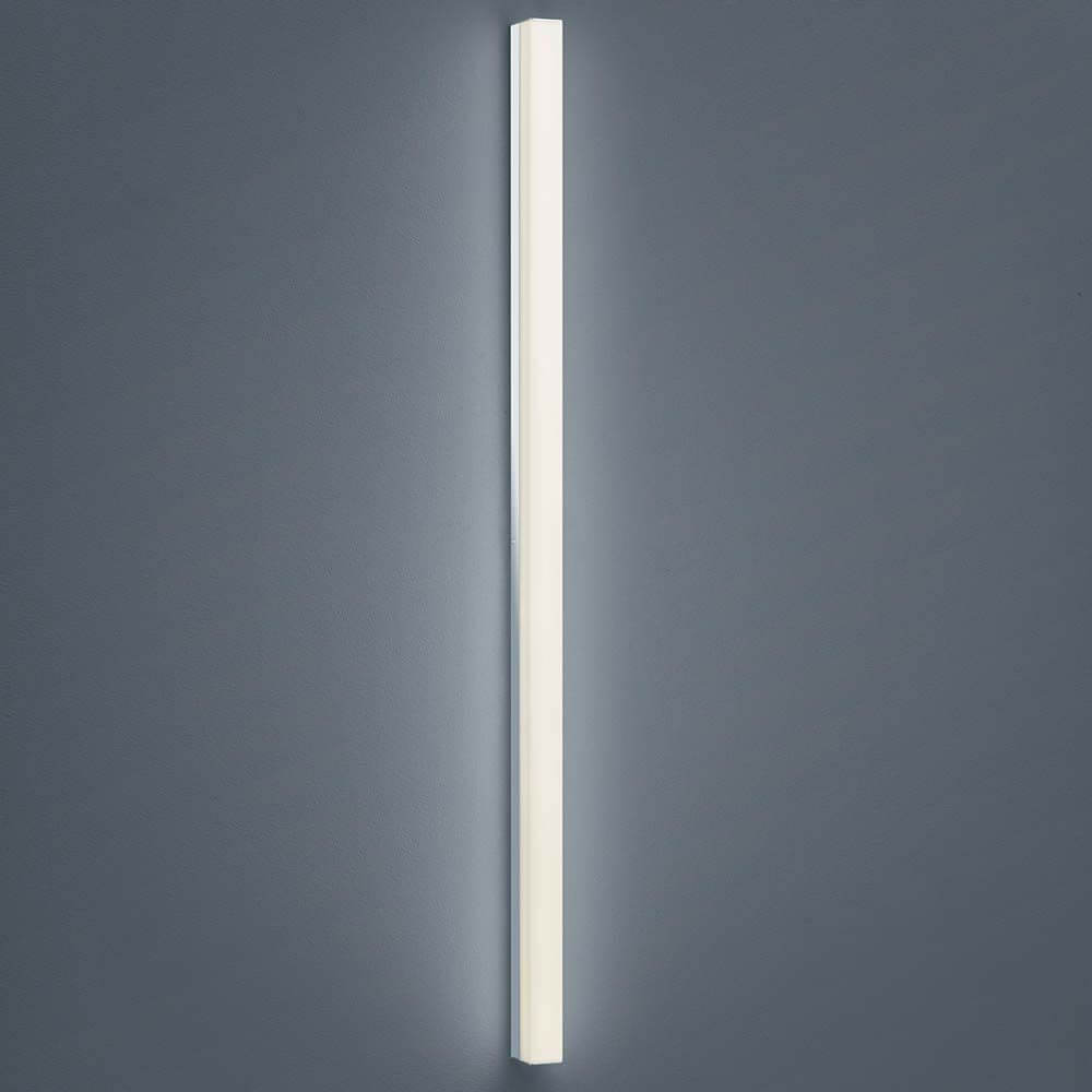 LED Spiegellampe Lado 120cm 2080lm Chrom Warmweiß an der Wand montiert