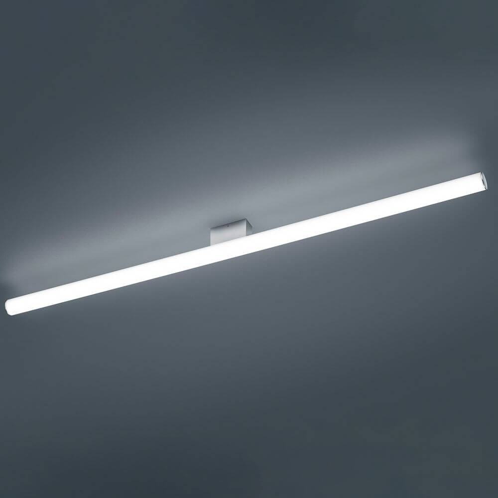 Wandlampe Loom IP44 Chrom, moderne und elegante LED-Deckenbeleuchtung für Badezimmer und Räume.