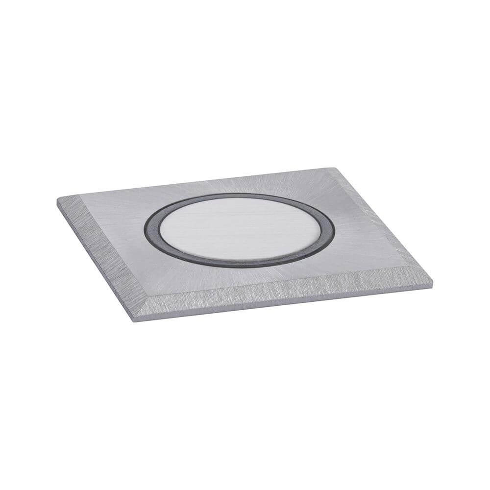 House LED Boden Einbaulampe Gebürsteter Edelstahl IP67 in quadratischem Design mit robustem Edelstahl.