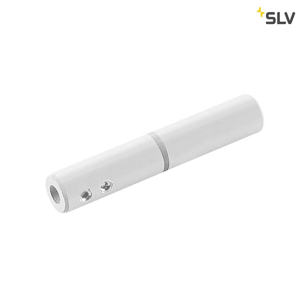 Isolierverbinder für Tenseo Niedervolt-Seilsystem Weiß 2 Stück, elektrisch isolierendes Verbindungs-Set.