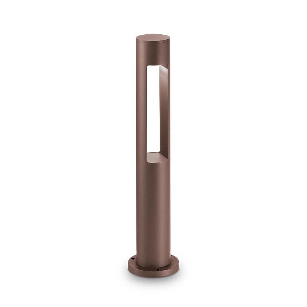 Acqua Pollerleuchte Kaffee-Braun IP44, elegante und moderne Außenbeleuchtung in Kaffee-Braun.
