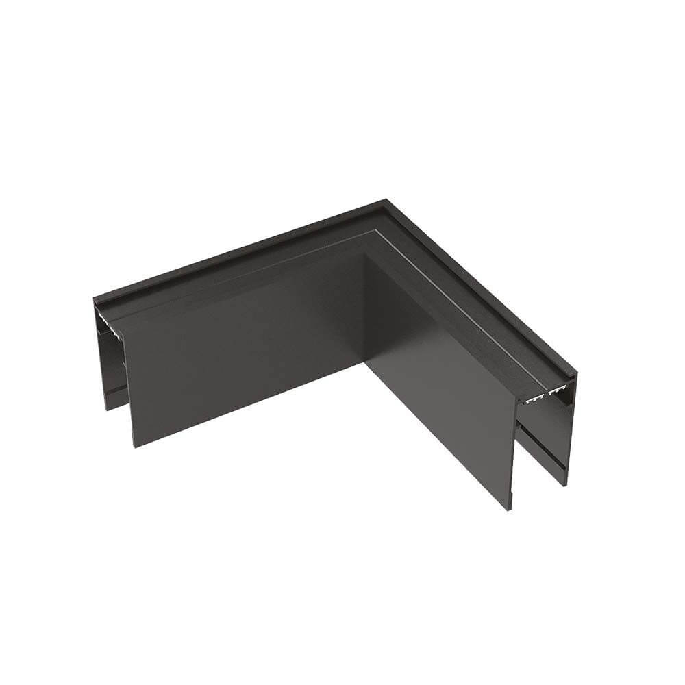 Arca Eckstück Surface Rechts, Links+Verbinder in der Ansicht von der Seite, ideal für Möbelkonstruktionen.