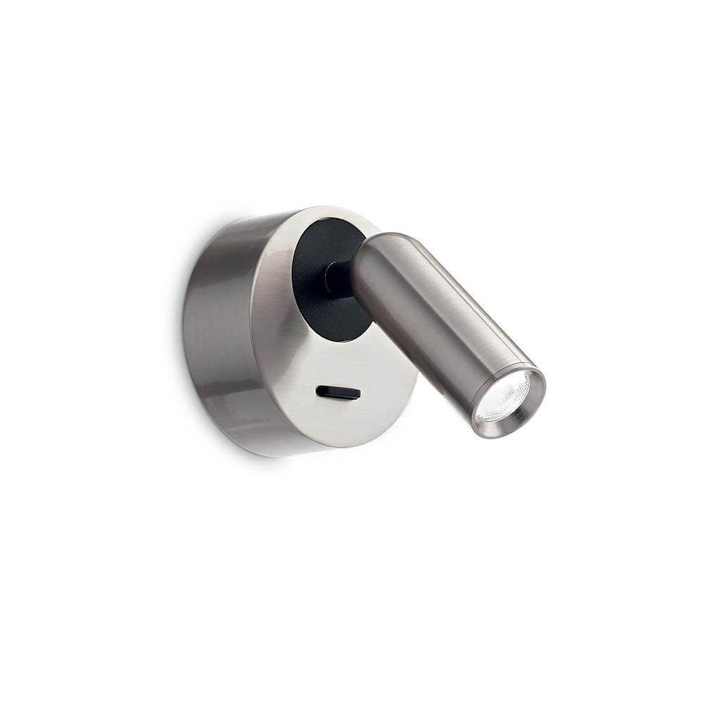 Bean Rund LED Wandspot aus Edelstahl für moderne Wandbeleuchtung