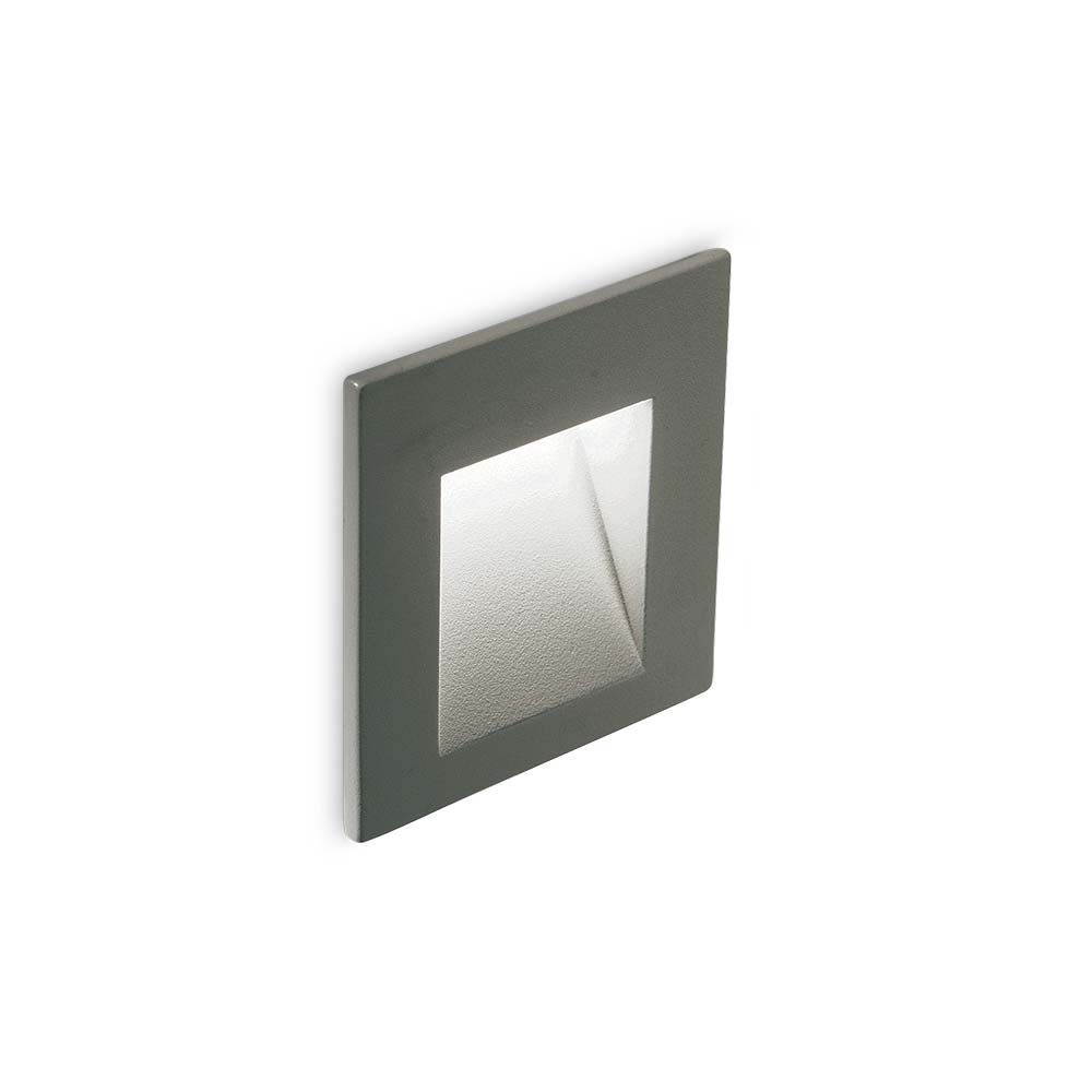 Elegante Bit LED Wand-Einbauleuchte IP65 aus Aluminium mit gleichmäßiger Lichtverteilung für stilvolles Ambiente.