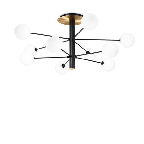 Moderne Cosmopolitan Deckenleuchte mit mehreren Glühbirnen in elegantem Design.
