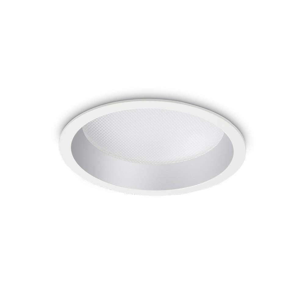 Deep LED Einbauleuchte Weiß, runde Deckenlampe in elegantem Weiß, ideal für moderne Innenräume.