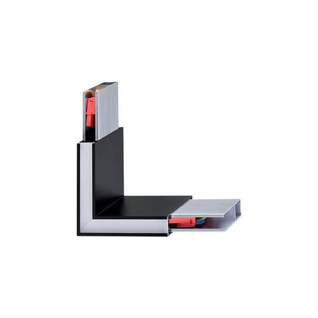 LED Corner connector for Linus wall & pendant lights, aluminum module for continuous light lines.