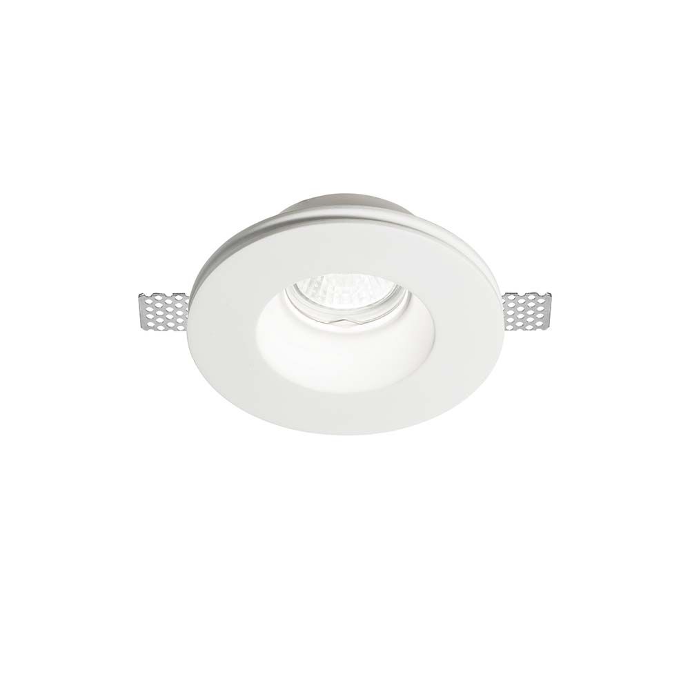 Einbaustrahler Samba Fi1 Rund Medium in Weiß, ideal für modernes Raumdesign und effiziente Beleuchtung.