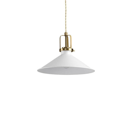 Eris pendant light with modern design and white lampshade, ideal for stylish interiors.