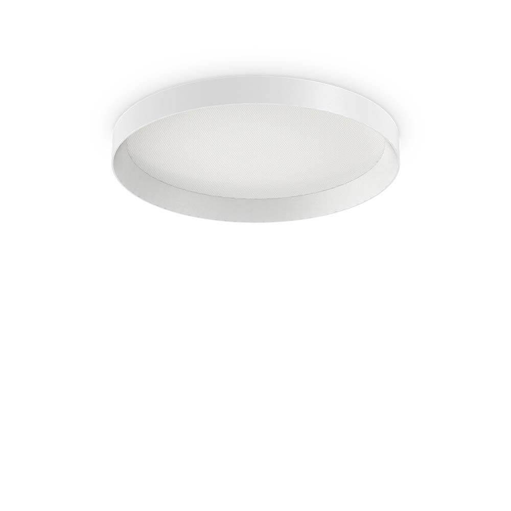 Fly LED Deckenleuchte Weiß – moderne, runde Deckenleuchte in elegantem Weiß für stimmungsvolle Beleuchtung.