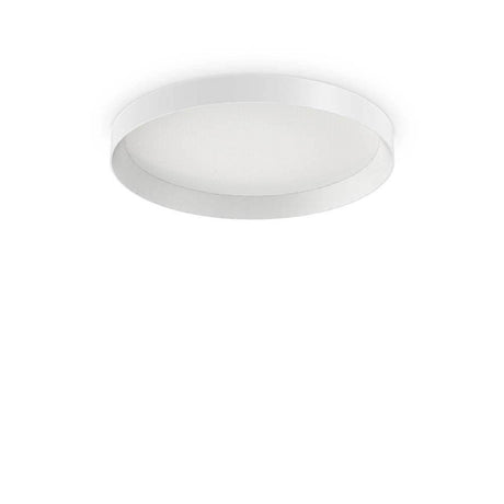Fly LED Deckenleuchte Weiß – moderne, runde Deckenleuchte in elegantem Weiß für stimmungsvolle Beleuchtung.