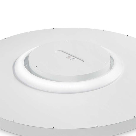 Fly LED Uplight Zubehör weiß, Draufsicht auf runde LED-Leuchte für Ø 60cm und Ø 90cm