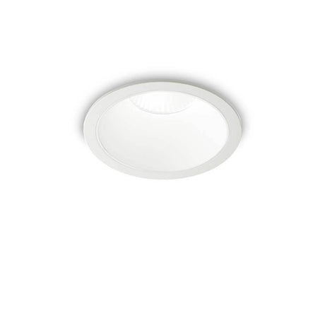 Game LED spot encastré Ø 8,5 cm - spot encastré rond moderne en blanc pour un éclairage d’ambiance.