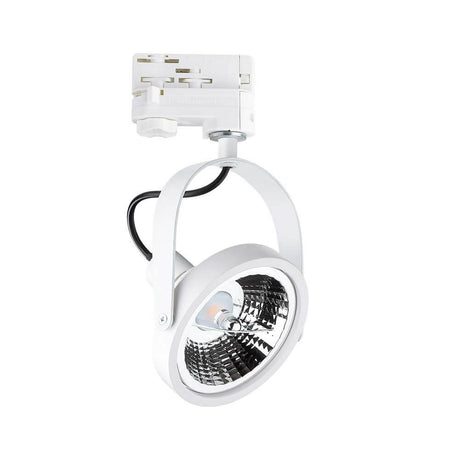 Glim Schienen-Spot 230V in modernem Design für effektive Raumbeleuchtung.
