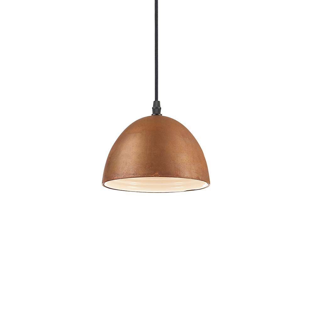Hängeleuchte Folk Sp1 D18 in Kupferfarbe mit elegantem Design, ideal für moderne Innenräume.